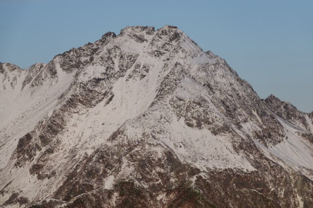 朝の北穂