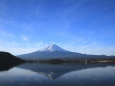 河口湖の逆さ富士