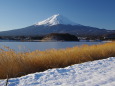 冬晴れの富士山