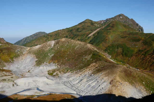 大日岳と地獄谷