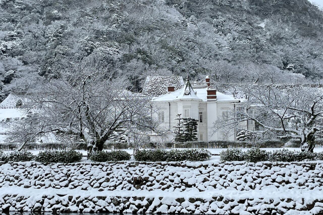 雪の仁風閣