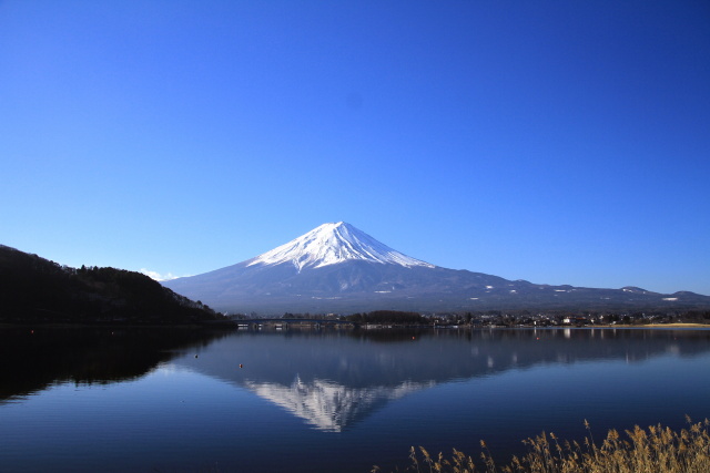 逆さ富士