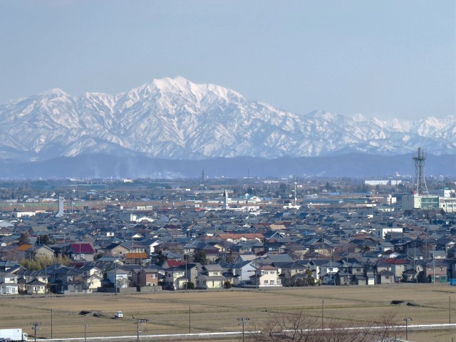 柿山からの粟が岳