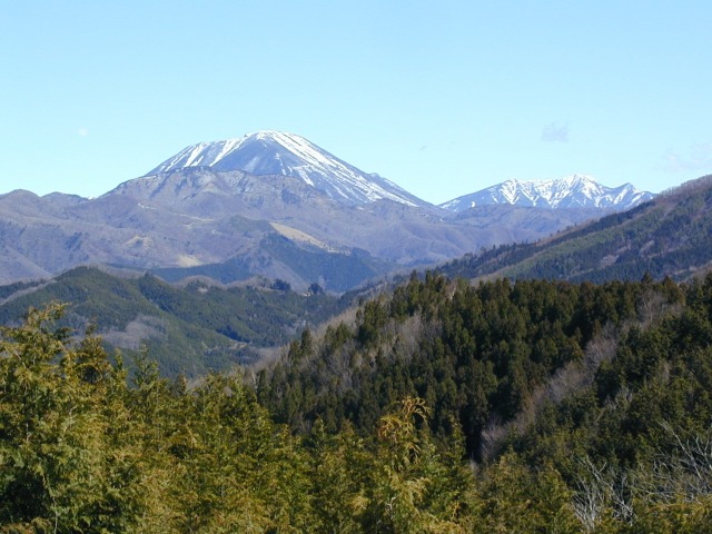 細尾峠からの日光連山