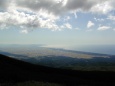 鳥海山からの日本海