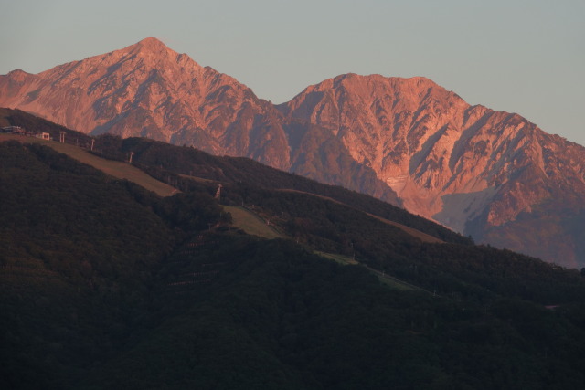 白馬二山