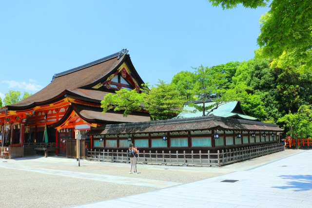 新緑の八坂神社