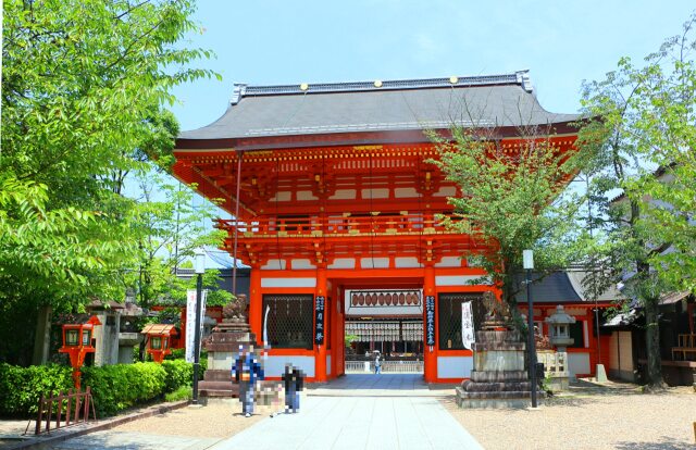 新緑の八坂神社