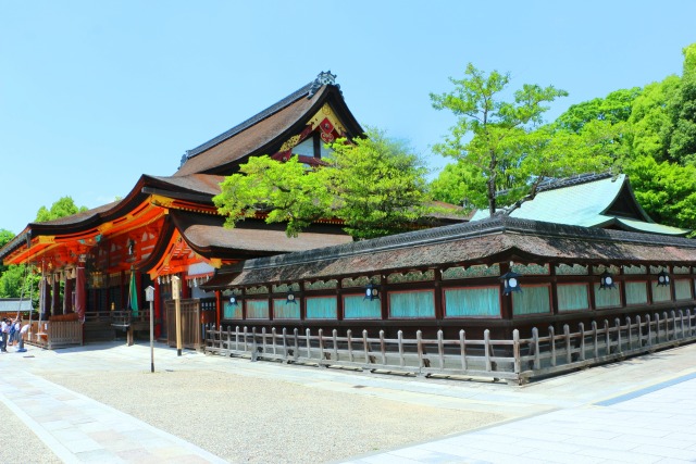 新緑の八坂神社