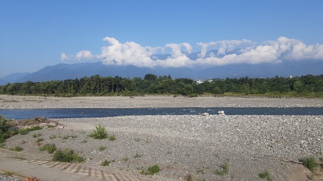 信州梓川の空気