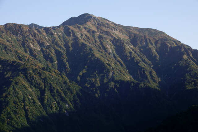 朝の大日岳