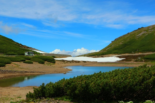 夏の乗鞍岳