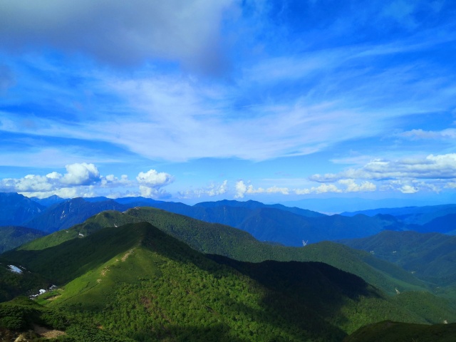 夏の乗鞍岳