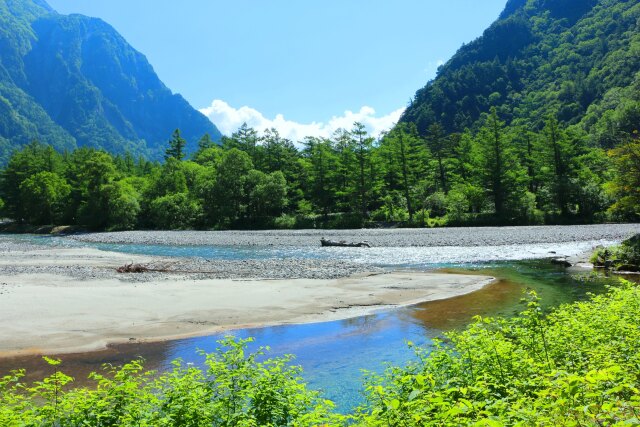 夏の上高地