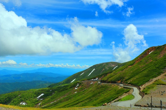 夏の乗鞍岳