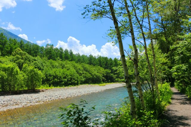 夏の上高地