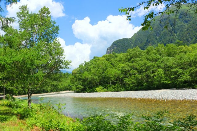 夏の上高地