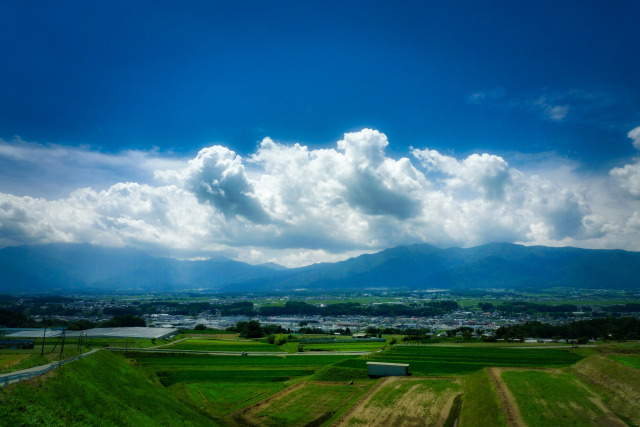 梅雨の晴れ間