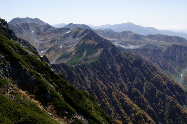 立山を望む