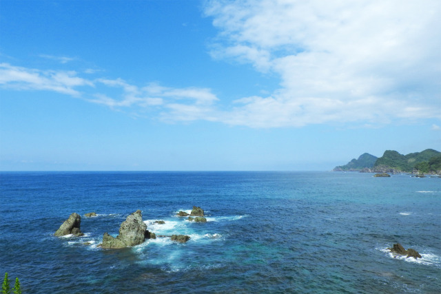 山陰海岸 夏 浜坂 2