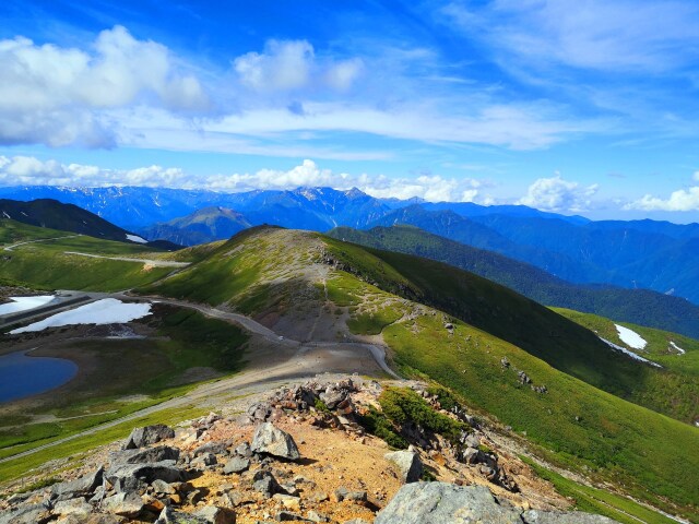 夏の乗鞍岳