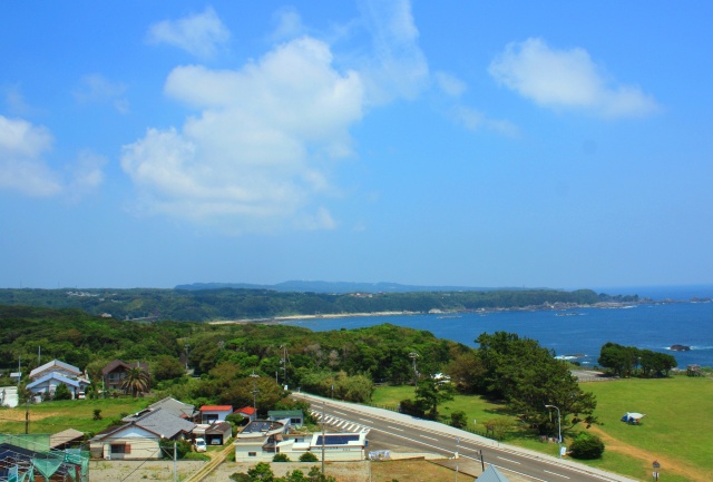 夏の潮岬