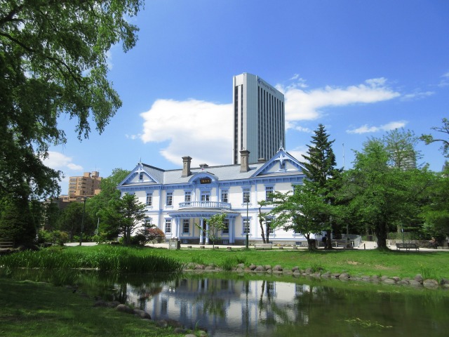 中島公園 豊平館