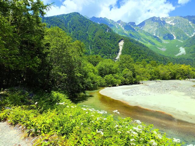 夏の上高地