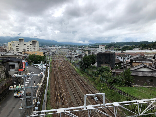 もうすぐ中津川駅