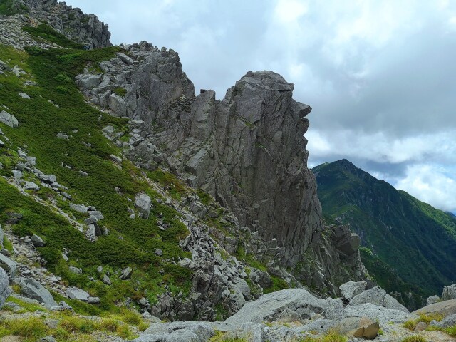 夏の天狗岩