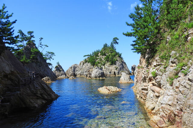 山陰海岸 夏 浦富10