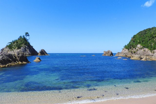 山陰海岸 夏 浦富13