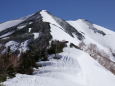 爺ヶ岳南尾根にて