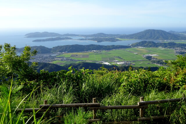 いきさん展望台から糸島の海