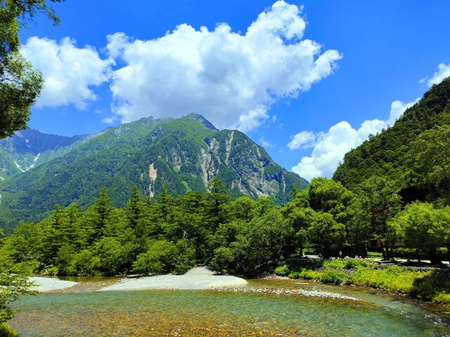 夏の上高地