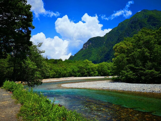 夏の上高地