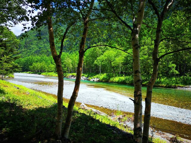 夏の上高地