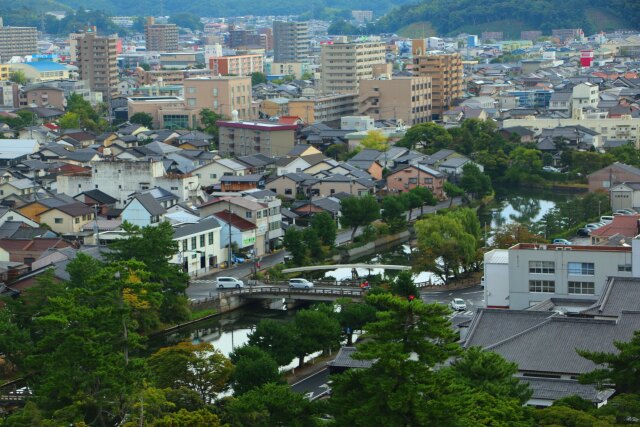 初秋の松江市