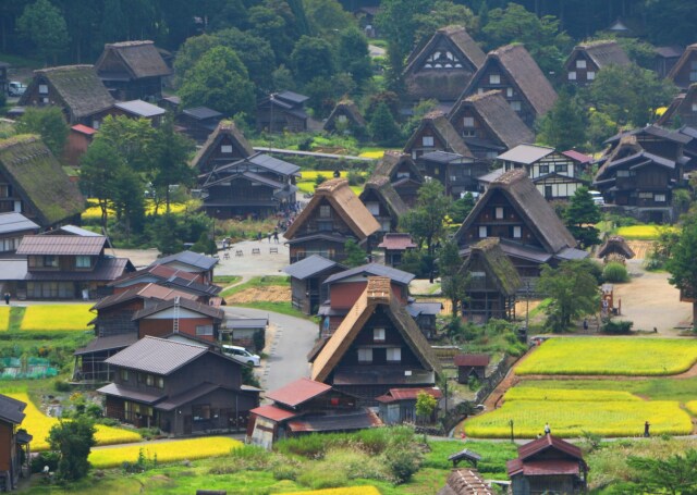 秋の白川郷