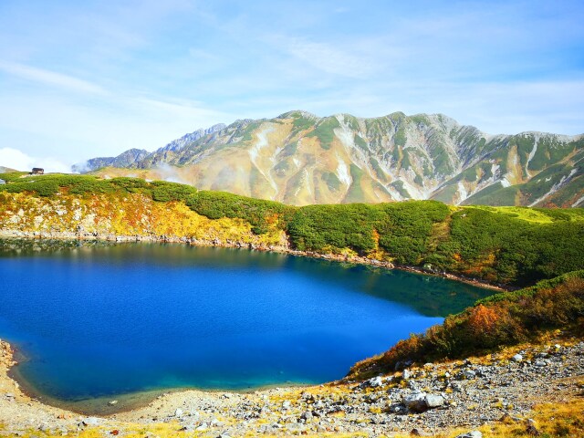 秋の立山みくりが池