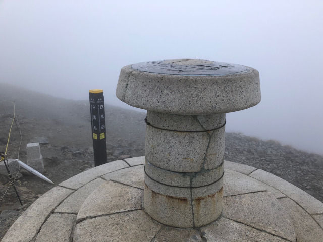 白馬岳頂上