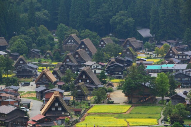 秋の白川郷