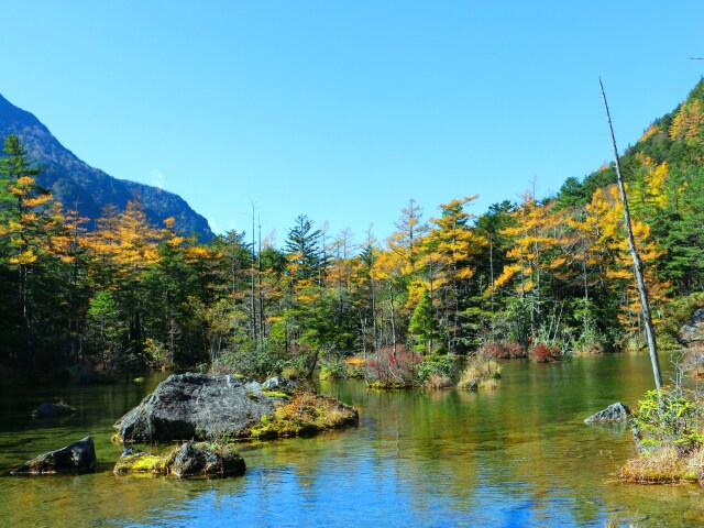 秋の上高地