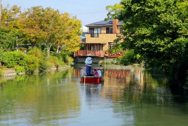 10月中旬 柳川の川下り遊覧