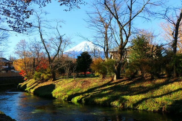 秋の忍野八海