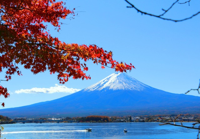 秋の河口湖