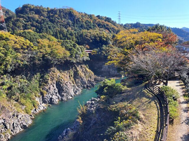 飛水峡by道の駅