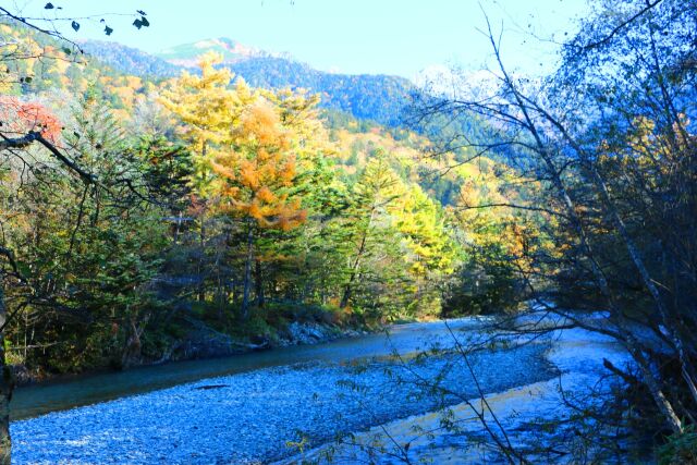 秋の上高地