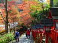 秋の貴船神社