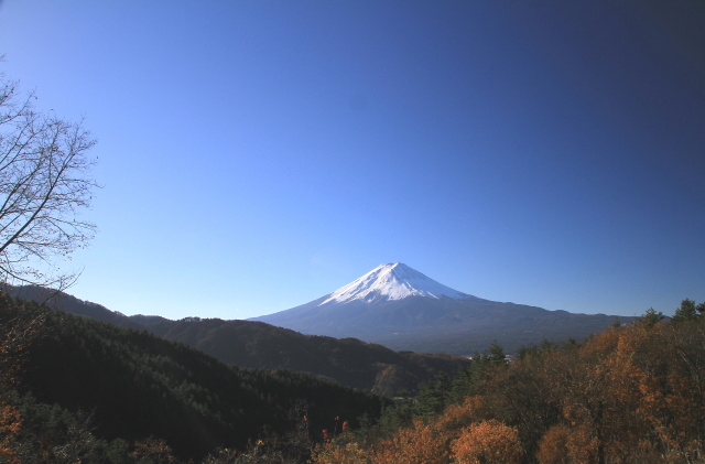 冬の富士山